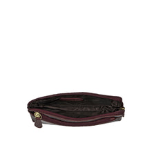 Load image into Gallery viewer, Ee Paola W1  Marsala Leather Clutch Wallet
