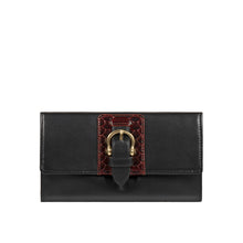 Load image into Gallery viewer, Ee Shanghai W1 Black Leather Clutch Wallet
