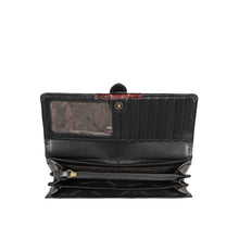 Load image into Gallery viewer, Ee Shanghai W1 Black Leather Clutch Wallet
