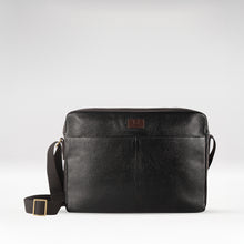 Load image into Gallery viewer, Ee Zidane 01 Black Leather  Crossbody
