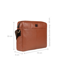 Load image into Gallery viewer, Ee Zidane 01 Tan Leather  Crossbody

