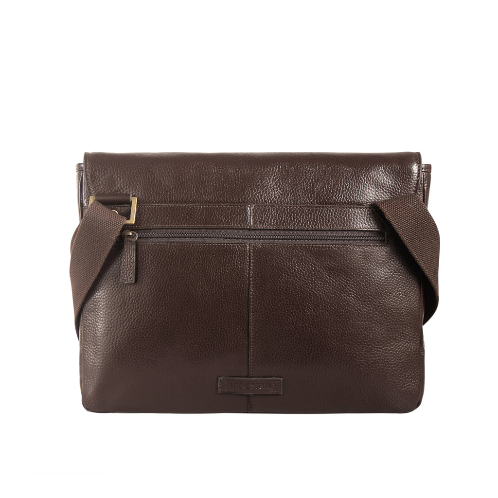 Buy Brown Ee Jaguar 03 Messenger Bag Online - Hidesign