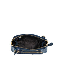 Load image into Gallery viewer, Ee Ginny Blue Leather Mini Bag
