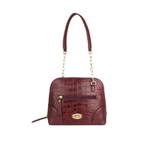 Load image into Gallery viewer, Fl Heidi Red Leather Shoulder Bag

