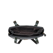 Load image into Gallery viewer, Fl Cindy Green Leather Shoulder Bag
