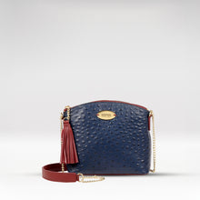 Load image into Gallery viewer, Ee Morocco 02 Blue Leather Sling Bag
