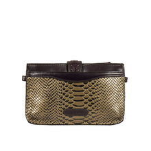 Load image into Gallery viewer, Ee Frieda W3  Silver Leather Sling Wallet
