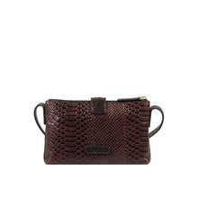 Load image into Gallery viewer, Ee Frieda W4  Marsala Leather Sling Wallet
