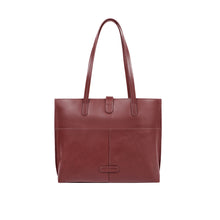 Load image into Gallery viewer, Ee Molokini 05 Blue Leather Tote Bag
