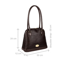 Load image into Gallery viewer, Ee Cleo 01 Brown Leather Tote Bag
