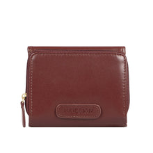 Load image into Gallery viewer, Ee Shanghai W3 Marsala Leather Trifold Wallet
