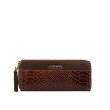 Load image into Gallery viewer, Ee Morocco W1  Tan Leather Zip Around Wallet

