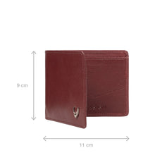 Load image into Gallery viewer, Ee Myw-01A  Red Leather Bi-Fold Wallet
