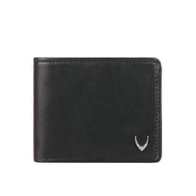 Load image into Gallery viewer, Ee Myw-02A  Black Leather Bi-Fold Wallet
