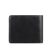 Load image into Gallery viewer, Ee Myw-02A  Black Leather Bi-Fold Wallet

