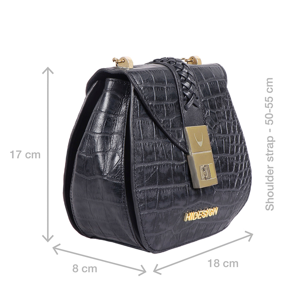 Buy Blue Yin Yang 01 Sling Bag Online Hidesign - Main Image