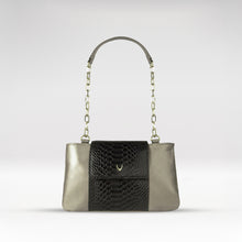 Load image into Gallery viewer, Ee Aquarius 01 Black Leather Shoulder Bag
