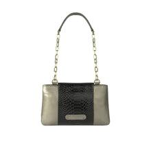 Load image into Gallery viewer, Ee Aquarius 01 Black Leather Shoulder Bag
