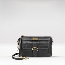 Load image into Gallery viewer, Ee Eliza 03 Black Leather Sling Bag
