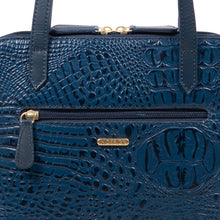 Load image into Gallery viewer, Ee Cindy Blue Leather Shoulder Bag
