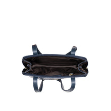 Load image into Gallery viewer, Ee Cindy Blue Leather Shoulder Bag
