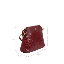 Load image into Gallery viewer, Ee Kelly 02 Red Leather Sling Bag
