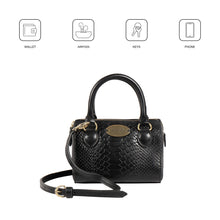 Load image into Gallery viewer, Ee Suzie Black Leather Micro Bag
