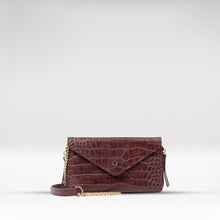 Load image into Gallery viewer, Markle-A Red Leather Sling Bag

