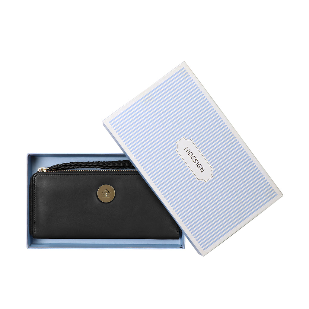 EIJO W3 ZIP AROUND WALLET