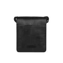 Load image into Gallery viewer, Enzo 03 Black Leather  Crossbody
