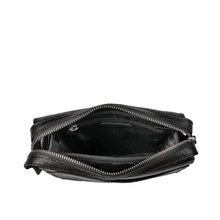 Load image into Gallery viewer, Enzo 03 Black Leather  Crossbody
