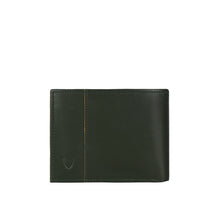 Load image into Gallery viewer, Enzo W4 Green Leather Bi-Fold Wallet
