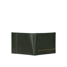 Load image into Gallery viewer, Enzo W4 Green Leather Bi-Fold Wallet
