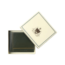 Load image into Gallery viewer, Enzo W4 Green Leather Bi-Fold Wallet
