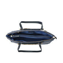 Load image into Gallery viewer, Greta 01 Blue Leather Shoulder Bag

