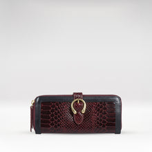 Load image into Gallery viewer, Bogota W1 Red Leather Zip Around Wallet
