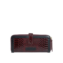 Load image into Gallery viewer, Bogota W1 Red Leather Zip Around Wallet
