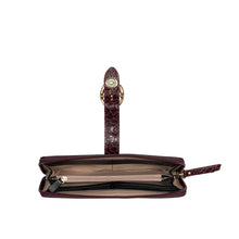 Load image into Gallery viewer, Bogota W1 Red Leather Zip Around Wallet
