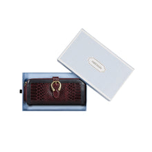 Load image into Gallery viewer, Bogota W1 Red Leather Zip Around Wallet
