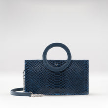 Load image into Gallery viewer, Brazilia 01 Blue Leather Sling Bag
