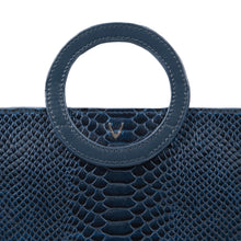 Load image into Gallery viewer, Brazilia 01 Blue Leather Sling Bag
