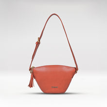 Load image into Gallery viewer, Cordoba 06 Orange Leather Shoulder Bag
