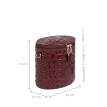 Load image into Gallery viewer, Panama 03 Marsala Leather Sling Bag
