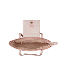 Load image into Gallery viewer, Peru 03 Pink Leather Tote Bag
