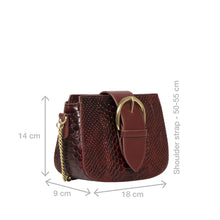 Load image into Gallery viewer, Tijuana 02 Marsala Leather Sling Bag
