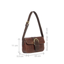 Load image into Gallery viewer, Tijiuana 05 Tan Leather Baguette
