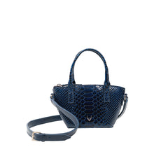 Load image into Gallery viewer, Rosario 01 Blue Leather Crossbody
