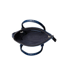 Load image into Gallery viewer, Rosario 01 Blue Leather Crossbody
