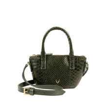Load image into Gallery viewer, Rosario 01 Green Leather Crossbody

