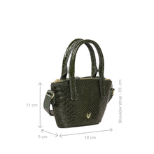 Load image into Gallery viewer, Rosario 01 Green Leather Crossbody
